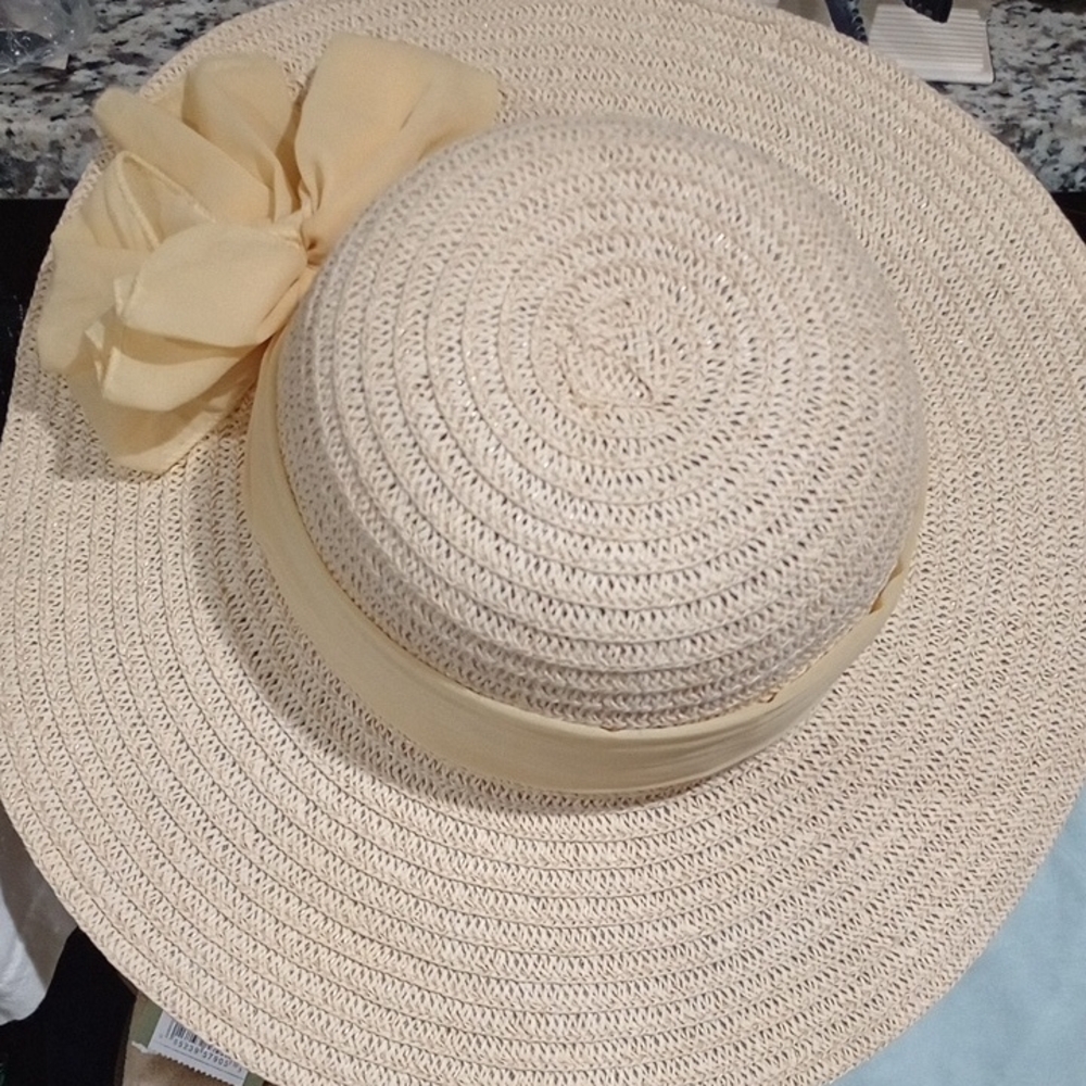 Staw Hat and Silk Bow Beach Day Backyard BBQ